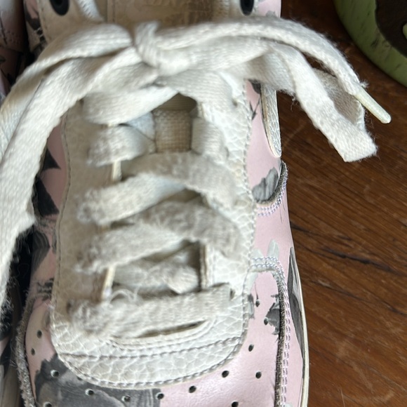 Pink  Nike floral Air Force 1 - Picture 5 of 6